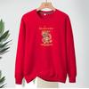 Terry pescoço redondo dragão ano novo suéter pullover plus size solto plus size masculino super macio confortável inverno e primavera