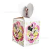 Tema Rosa Minnie Mickey Mouse Festa de Aniversário Infantil Louça Bandeja de Papel Faixa Toalha de Mesa Guardanapo Suprimentos Decorativos Agora