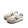 Zapatos Blancos Vintage para Mujer Verano 2025 Zapatos Forrest Gump Ligeros Transpirables Suela Suave Zapatos de Entrenamiento Alemanes Zapatos Deportivos Casuales para Mujer