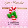 Muletas de Resina con Purpurina Accesorios Navideños DIY Guantes Adornos para la Cabeza Funda para Teléfono Móvil Adornos Accesorios Materiales DIY Hechos a Mano