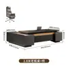 Conjunto de Mesa e Cadeira para Chefe, Mesa Executiva Simples Moderna de Luxo Leve, Mobiliário para Escritório de Liderança, Mesa Executiva de Gerente