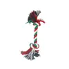 Juguetes para Mascotas Juguetes de Cuerda de Algodón Serie Navideña Juguete para Perro con Sonido Suministros para Mascotas Lote Mixto Fabricantes