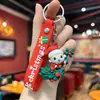 Nuevo Colgante Llavero de Papá Noel, Árbol de Navidad, Muñeco de Nieve, Decoración para Coche, Regalo Creativo para Niños, Artículos para Puesto
