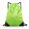 Mochila com Bolso Impermeável e Cordão Unisex para Uso Externo Grande Capacidade Bolsa de Viagem Bolsa para Corrida