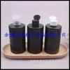 Garrafa robusta de 300ML com tampa flip-top para shampoo, frasco pequeno de amostra para detergente de louça, garrafa de 300ml com tampa flip-top e ombro plano, frasco para líquido puro