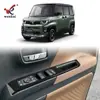 Adecuado para Mitsubishi 25-26 Delica Mini Panel de Interruptor de Tazón de Puerta Interior Modificado, Moldura del Volante y Salida de Aire