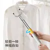 Tendedero retráctil de acero inoxidable para balcón, Barra extensible creativa para secar ropa para uso doméstico