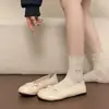 Zapatos planos bajos de estilo retro ballet francés para mujer, nuevos zapatos Mary Jane de moda casual con punta redonda para primavera y otoño 2026