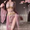 Princesa exótica Xi Shi Sexy Strap Retro Bellyband Lace Chiffon Hanfu Completo Super Fairy vestido terno Mulheres