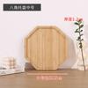 Prato Dividido de Bambu Criativo Prato Redondo para Frutas Animal Flor Prato para Lanches Nozes Estilo Mesa de Centro Bandeja para Casa