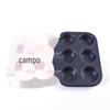 Molde de bolo antiaderente de seis pedaços Golden 6-piece cup cake baking pan DIY baking molde muffin cup cake baking pan