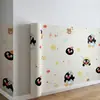 Papel de Parede Autoadesivo Estilo Cartoon Infantil e Puro Adesivos de Parede à Prova d'Água Papel de Parede para Casa Decoração de Parede de Fundo para Quarto Sala de Estar Adesivos