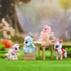 Pônei Arco-Íris Fofo Caixa Surpresa Mágica Decoração de Mesa Celebridade da Internet Brinquedo Criativo Moderno Figura de Ação Presente