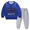 Conjunto de Sudadera para Niños Otoño/Invierno 2026, Nuevo Modelo Elegante para Niños Mayores, Forro Polar y Engrosado para Calor, Conjunto de Invierno de Manga Larga