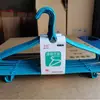 Atacado do Fabricante 45cm Fio de Aço Revestido de Plástico Design Integrado Especificamente para Barracas de Rua e Feiras Noturnas, Uso Duplo para Secagem de Roupas Secas e Molhadas