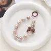 Cadena para Teléfono de Cuentas Estilo Tiktok Accesorio para Funda de Teléfono Bolsita de Cadena para Teléfono Venta Caliente en Vivo Colgante Encanto Regalo