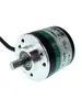 Encoder Rotativo Fotoelétrico 100 200 300 360 400 600 Pulsos Fase AB 5-24V com Acoplamento