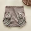 Calcinhas Seamless 100A de Modal Antibacteriano de Cintura Alta para Controle da Barriga para Mulheres com Cintura de Diamante e Forro de Seda, Tanga Triângulo Plus Size para Mulheres