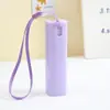 Frasco de spray portátil fofo de desenho animado com cordão portátil mini frasco de água de toalete infantil perfume bruto frasco de spray pequeno