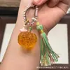 Cera de Abeja de Segunda Generación Varios Estilos Oso Bolsa de Queso Colgante Llavero DIY Exquisito Adorno de Joyería