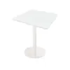 Mesa Redonda Pequena na Cor Creme para Uso Doméstico, Adequada para Apartamentos Pequenos, Mesa de Varanda, Mesa Redonda Minimalista Moderna, Mesa para Confeitaria, Cadeira de Madeira Maciça