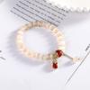 Pulsera de cristal de ágata roja ópalo nueva para mujer, joyería pequeña, colgante, pulsera de cuentas de Buda, joyería, pulsera de cuentas para pareja