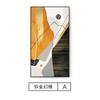 Entrada Entrada Pintura Decorativa Moderno Pasillo Simple Pintura Vertical Colgante Entrada Bloque de Color Abstracto Luz Lujo Naranja Mural
