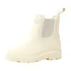 Botas de Chuva Transfronteiriças Versáteis Botas Curtas Estilo Coreano Botas de Chuva Confortáveis para Pesca ao Ar Livre Impermeáveis Cano Curto Elásticas Chelsea Botas d'Água