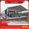 Tenda de Exposição Externa em Liga de Alumínio, Tenda para Eventos, Tenda de Exposição para Banquete de Casamento, Sombreamento Espinha de Peixe, Comercial, Estável e Impermeável
