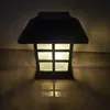 Luz Solar para Gramado de Casa Pequena LED para Casa Jardim Externo Luz de Paisagem Decorativa Quadrada Pequena Luz de Palácio