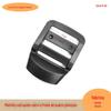 Fábrica 25mm preto plástico plano bico de pato curvado escada fivela mochila cinta ajuste gancho fivela curva de quatro engrenagens entrega