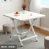 Mesa Dobrável Simples Mesa de Jantar para Casa de Aluguel Mesa de Jantar Portátil para Casa Mesa Redonda Barraca Exterior Mesa Quadrada Pequena