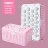 Jabonera multifuncional con dispositivo de burbujas y tapa para drenar las manos, caja de espuma sin frotar, creativa caja de jabón con rodillo para el hogar, venta al por mayor