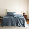 100 piezas de sábanas de algodón puro de color liso para cama individual, sábanas sencillas lisas de algodón de fibra larga para casas de huéspedes