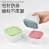 Caja de Almacenamiento de Alimentos de Silicona, Lonchera Vaporizable de Grado Alimenticio, Caja para Congelador, Lonchera de Silicona, Transfronterizo