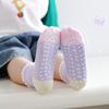 Calcetines de suelo para niños, calcetines antideslizantes con pegamento, calcetines de primavera y verano para niñas, calcetines lindos de unicornio, calcetines transpirables para niños, calcetines finos