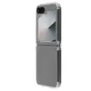 Adecuado para la funda del teléfono Samsung Z Flip 6/Flip 7FE, transparente, delgada y agradable al tacto LeReach