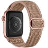 Para Pulseira Apple Watch Ondulada Apple Elástica Dia Fivela Nylon iwatch8/7/6 Pulseira de Relógio