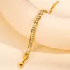 Pulsera de Acero de Titanio de Nuevo Estilo Europeo y Americano de Gama Alta, Versátil Joyería de Acero Inoxidable de Moda de Gama Alta Incrustada con Diamantes Simple Lujo Ligero Venta al por Mayor