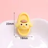Zapatillas de Simulación Fruta Animal Joyería de Resina Accesorios DIY Tarjeta para el Cabello Pegamento en Crema Funda para Teléfono Móvil Taza de Agua Material Hecho a Mano