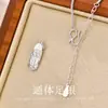 Colar Pingente Pixiu de Prata 990 Pingente Charme de Prata Esterlina 999 Novo Colar Retro Chinês DZ102