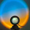Nova luminária de assoalho halo pôr do sol para sala de estar, quarto, cabeceira, live streaming, projeção oceânica, pôr do sol, amanhecer, atmosfera noturna