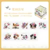 Dia Lindo Fita Pet Série Canto Gato e Cachorro Diário Animal Adesivos Decorativos Loop DIY 6 Designs