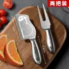 Cuchillo para fruta estilo alemán, un cuchillo para fruta 2 en 1 versátil para uso doméstico, perfecto para pelar y rebanar frutas y verduras, una herramienta de cocina conveniente