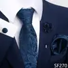 Venda Quente Transfronteiriça Masculina Negócios Alta Qualidade Gravata Lenço de Bolso Formal para Negócios Conjunto de Gravata 8cm Grande Suprimento Pronto