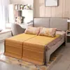 Tapete de Bambu Refrescante, Tapete de Lado Duplo para Cama de Solteiro para Dormitório Estudantil, Tapete Dobrável Duplo de Seda de Gelo 1,5m, Tapete de Palha 2,7m m