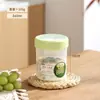Taza Salah Desayuno Portátil con Tenedor Avena Taza de Leche Taza de Fruta con Picnic Doble Capa Taza de Yogur Queso