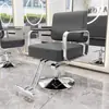 Sillón de barbero peluquería taburete para cortar el pelo salón de belleza área de permanente y tinte asiento elevable silla de salón de belleza