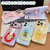 Funda de teléfono temática de frutas de verano para Apple 18 Pro Max, iPhone 17/16, con diseño de ventana grande, adecuada para niñas