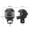 Foco para Motocicleta Casco Doble Ojo Faro Led Impermeable Doble Color Luz Fuerte Haz Alto y Bajo Integrado Motocicleta Eléctrica Alta Potencia